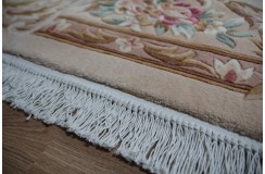 Przepiękny wełniany dywan org. Aubusson Chiny wełna rzeźbiony 200x300