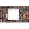 Oryginalny dywan Buchara z Pakistanu 100% wełna 150x255cm szary