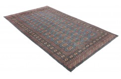 Oryginalny dywan Buchara z Pakistanu 100% wełna 150x255cm szary