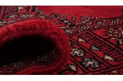 Oryginalny dywan Buchara z Pakistanu 100% wełna 80x300m czerwony