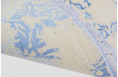 Jedwabny / wełniany dywan z Indii Jaipur Galaxy Design 120x180cm vintage