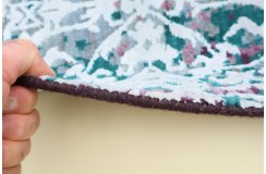Jedwabny / wełniany dywan z Indii Jaipur Galaxy Design 120x180cm vintage