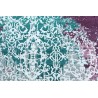 Jedwabny / wełniany dywan z Indii Jaipur Galaxy Design 120x180cm vintage