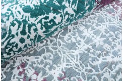 Jedwabny / wełniany dywan z Indii Jaipur Galaxy Design 120x180cm vintage