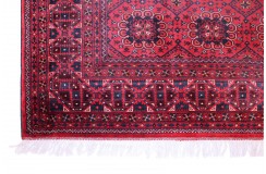 Turkmeński, etniczny wełniany dywan afgański Kunduz 200x300cm gęsty