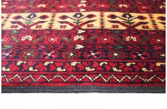 Turkmeński, etniczny wełniany dywan afgański Kunduz 200x300cm gęsty