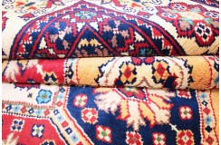Turkmeński, etniczny wełniany dywan afgański Kunduz 200x300cm gęsty
