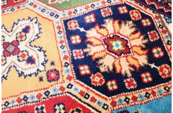 Turkmeński, etniczny wełniany dywan afgański Kunduz 200x300cm gęsty