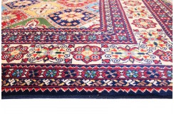 Turkmeński, etniczny wełniany dywan afgański Kunduz 200x300cm gęsty