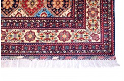 Turkmeński, etniczny wełniany dywan afgański Kunduz 200x300cm gęsty