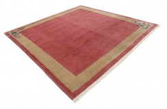 Przepiękny wełniany dywan Peking Antik Finish Chiny wełna 300x300