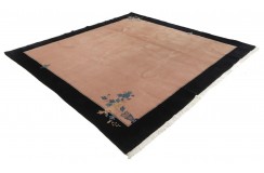 Przepiękny wełniany dywan Peking Antik Finish Chiny wełna 250x250