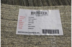 Gładki 100% wełniany dywan Gabbeh Brinker Carpets Palermo Casle Grey