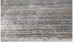 Gładki 100% wełniany dywan Gabbeh Brinker Carpets Palermo Casle Grey