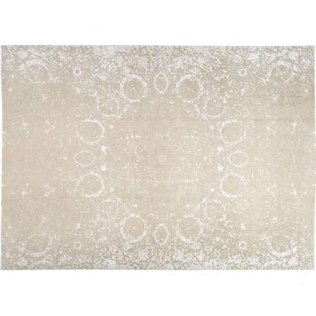 Wełna + jedwab gigantyczny perski ręcznie tkany dywan gabbeh z Iranu - unikat ok 400x550cm vintage