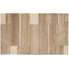 100% welniany ręcznie tkany dywan Nepal Natural - naturalny 70x140cm geometryczny