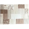 100% welniany ręcznie tkany dywan Nepal Premium naturalny 160x230cm ciepły brązy patchwork