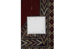 Oryginalny dywan Buchara z Pakistanu 100% wełna 260x360cm czerwony