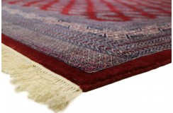 Oryginalny dywan Buchara z Pakistanu 100% wełna 260x360cm czerwony