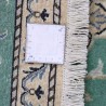 Ręcznie tkany dywan Nain 12lah kashmar z Iranu 90x140cm zielony