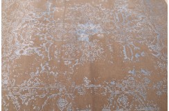 Jedwabny / wełniany dywan z Nepalu 160x210cm w stylu abstrakcyjnym