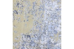 Jedwabny / wełniany dywna z Nepalu 70x130cm w stylu abstrakcyjnym