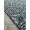 Wełniany dywan zaplatany wełna Brinker Carpets 220 grey turquoise