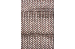 Wełniany dywan zaplatany wełna Brinker Carpets 320 terra brown
