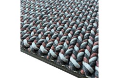 Wełniany dywan zaplatany wełna Brinker Carpets 320 terra brown