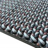 Wełniany dywan zaplatany wełna Brinker Carpets 320 terra brown