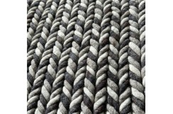 Wełniany dywan zaplatany wełna Brinker Carpets 820 grey brown 