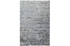 Shaggy wełniany dywan Brinker Carpets Salsa 200x300cm niebieski