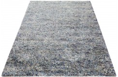 Shaggy wełniany dywan Brinker Carpets Salsa 200x300cm niebieski