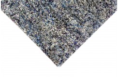 Shaggy wełniany dywan Brinker Carpets Salsa 200x300cm niebieski