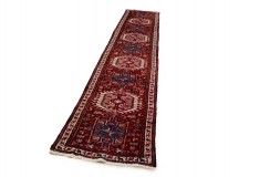 Orientalny perski dywan ręcznie tkany Gharaje z Iranu 75x370cm