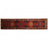 Perski wełniany recznie tkany dywan chodnik Meszkin z ornamentami ok 105x450cm