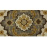 100% wełna gruby dywan z Indii 160x230cm kwiatowy Persian