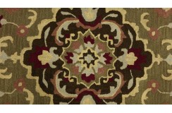 100% wełna gruby dywan z Indii 160x230cm kwiatowy Persian