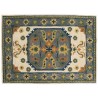 Kwiatowy dywan Persian wełniany z Indii ok 1650x230cm 2cm gruby beż/brąz