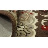 100% wełna gruby dywan z Indii 160x230cm kwiatowy Persian
