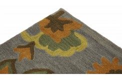 100% wełna gruby dywan z Indii 160x230cm slowers designerski