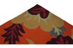 100% wełna gruby dywan z Indii 160x230cm slowers designerski