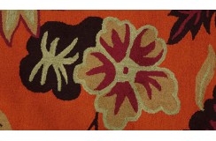 100% wełna gruby dywan z Indii 160x230cm slowers designerski