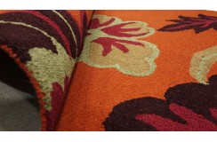 100% wełna gruby dywan z Indii 160x230cm slowers designerski