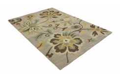 100% wełna gruby dywan z Indii 160x230cm slowers designerski
