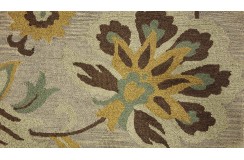 100% wełna gruby dywan z Indii 160x230cm slowers designerski