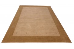 100% wełna dywan lori gabbeh z indii luksusowy 170x240cm beżowy