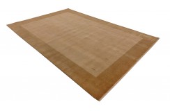 100% wełna dywan lori gabbeh z indii luksusowy 170x240cm beżowy