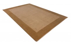 100% wełna dywan lori gabbeh z indii luksusowy 140x200cm beżowy 