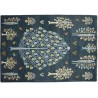 Nowoczesny kolorowy dywan do salonu drzewo życia 100% wełniany tafting 160x230cm unikatowy design